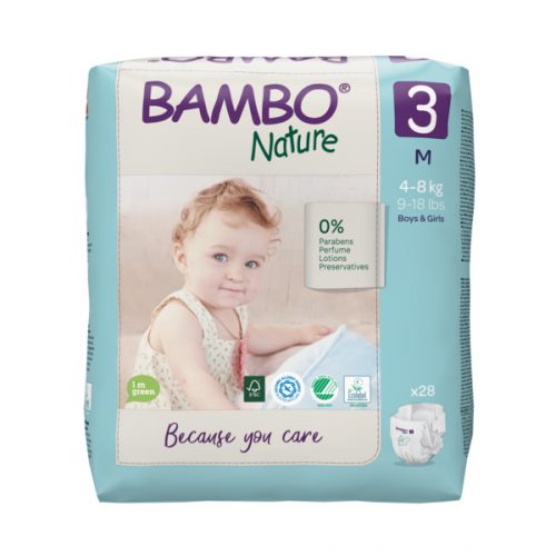 bambo nature eco friendly size 3