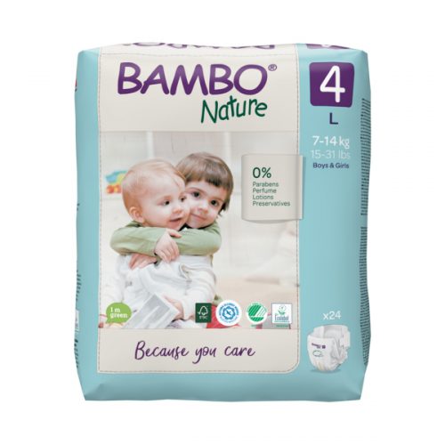 bambo nature eco friendly size 4